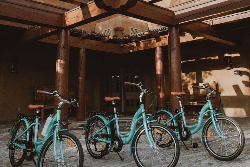 Our E-Bike Shop is located inside Inn & Spa at Loretto.