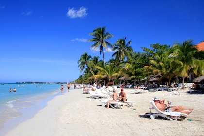 Excursión privada de un día a Negril a Seven Miles Beach y Rick's Cafe