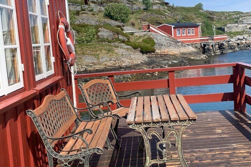 secluded harbour on the Atlantic Road