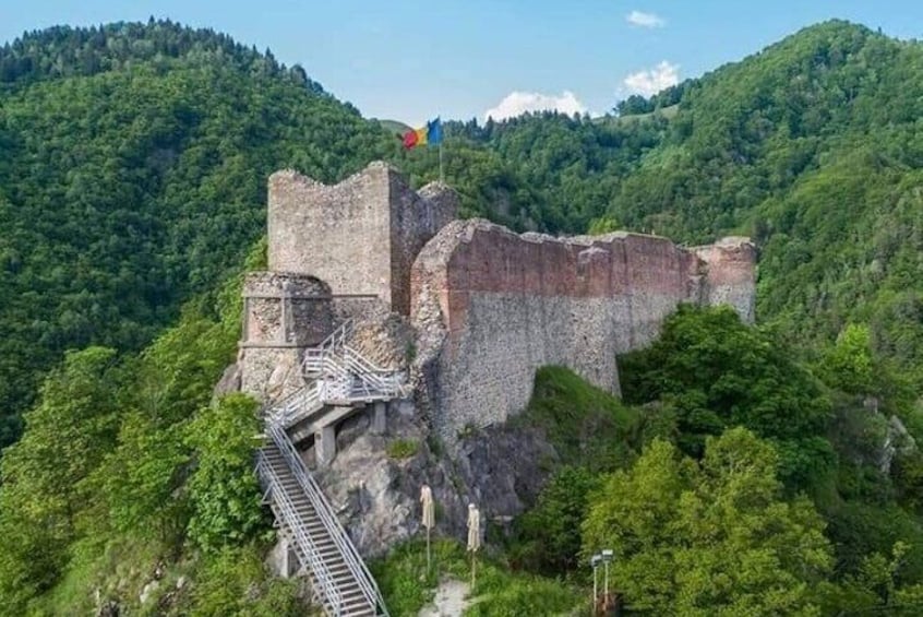 Vlad the Impaler Poenari Citadel, Vidraru Dam and Argeș Monastery