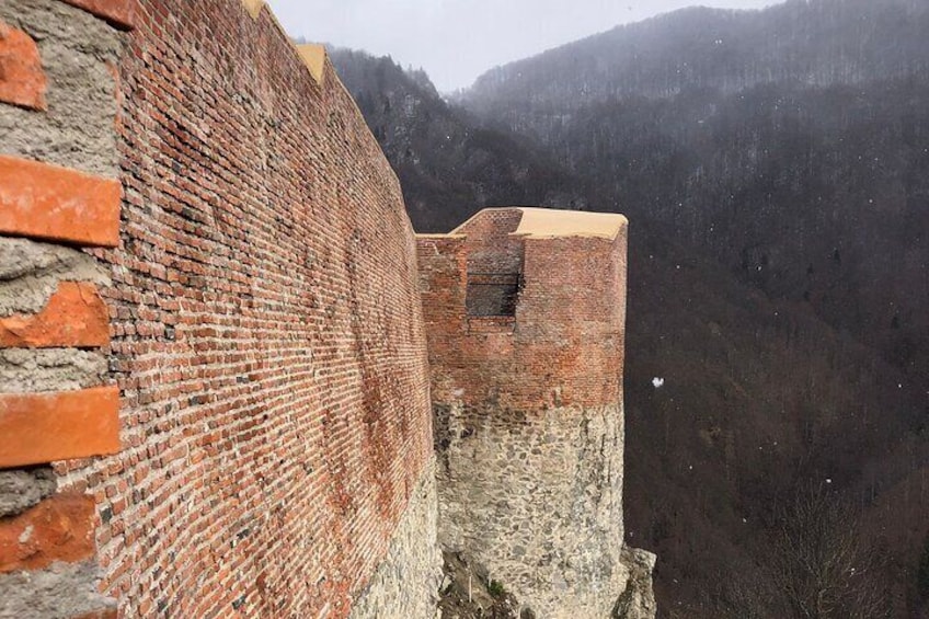 Vlad the Impaler Poenari Citadel, Vidraru Dam, Argeș Monastery 