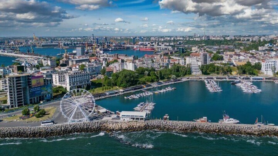 Black Sea and Constanța City - From Bucharest