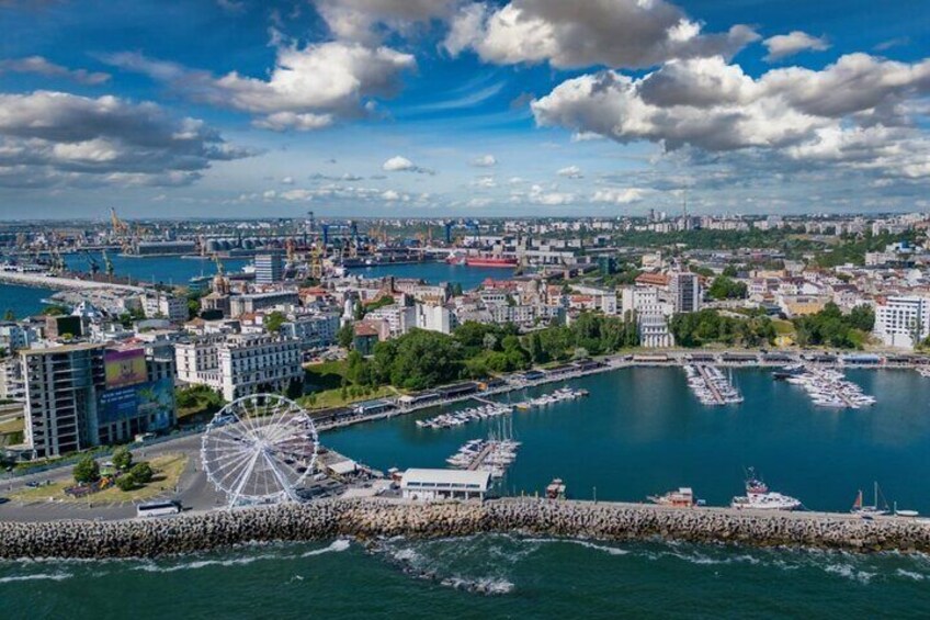 Black Sea and Constanța City - From Bucharest 