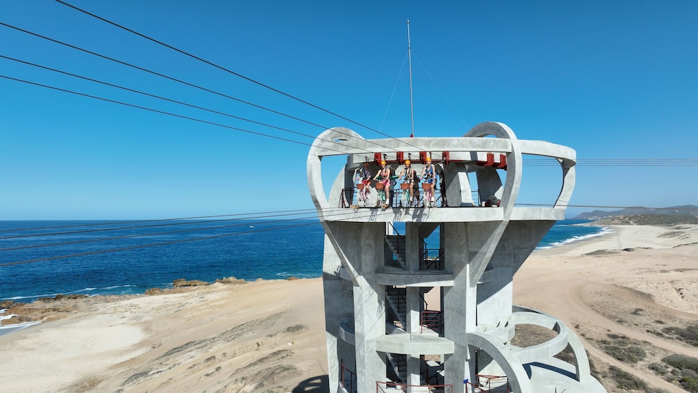 Sky Bikes Beach & Desert Tour with Hotel Pickup in Cabo by Cactus Tours