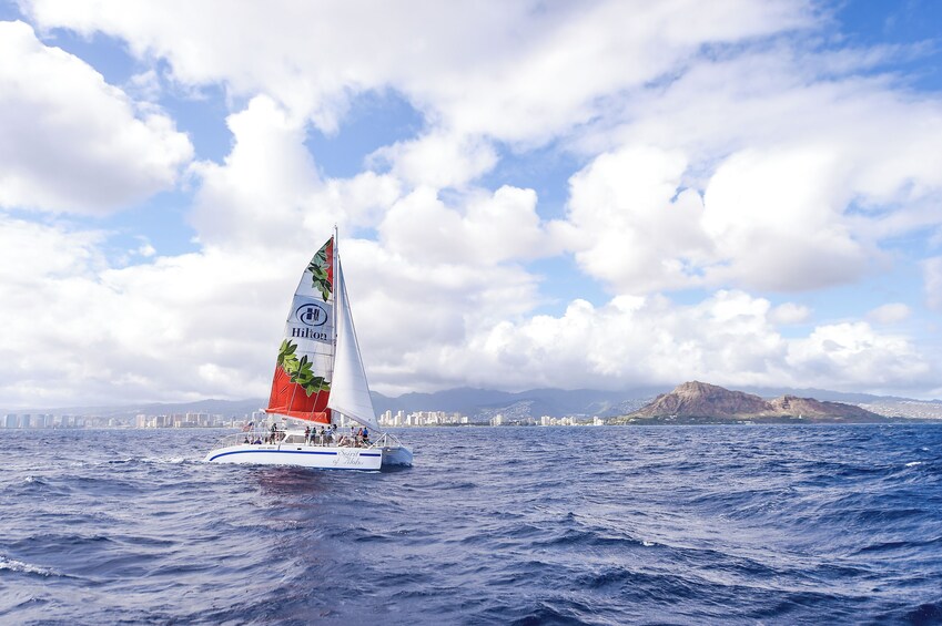 Kona Catamaran Sail aboard Spirit of Aloha from Honokohau Harbor