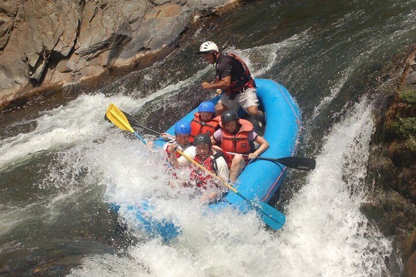White Water Rafting Class 3/4 Tenorio River from Tamarindo