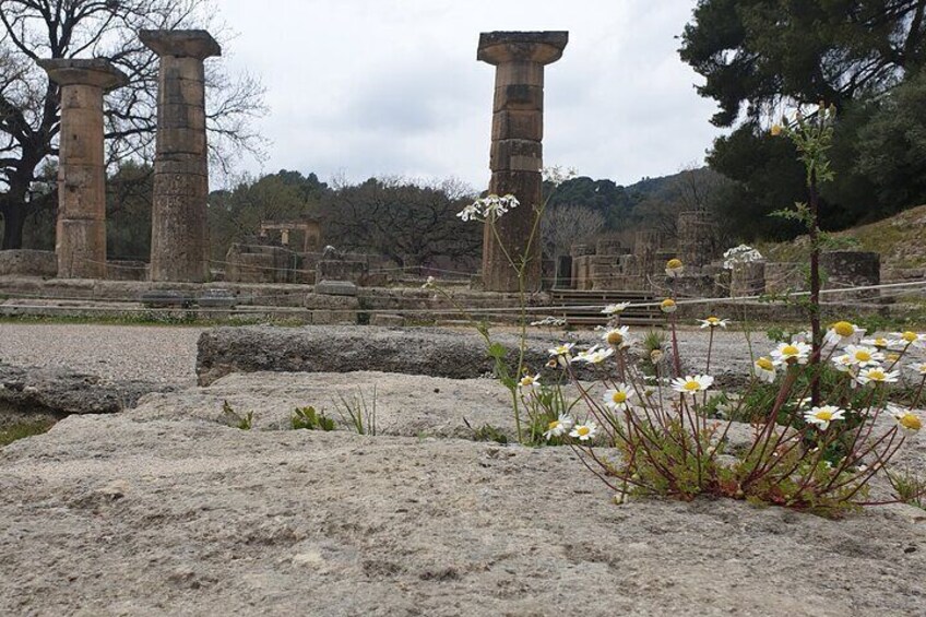 Olympic site, temple of Hera