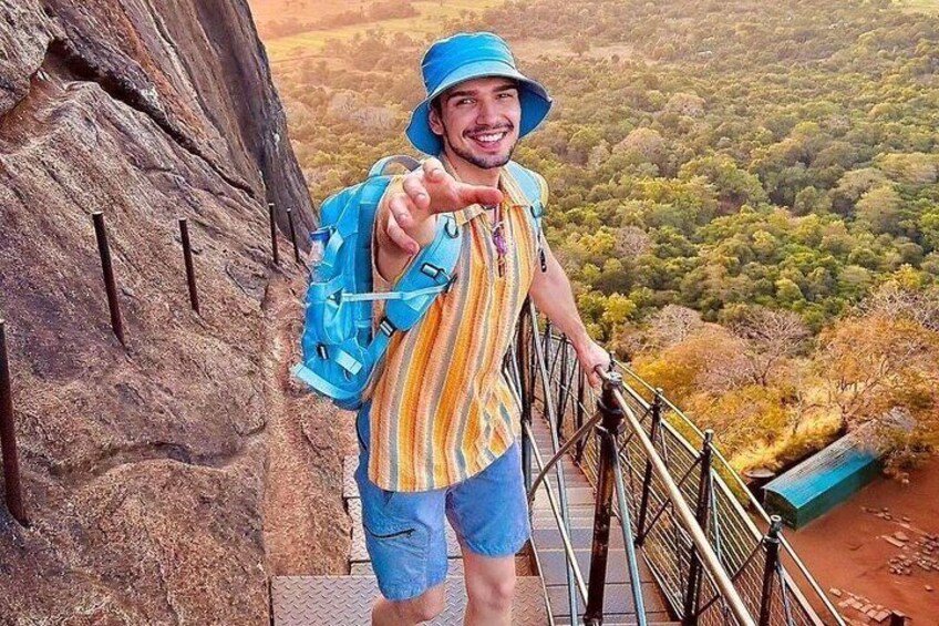 Kandy to Sigiriya Day Tour and Dambulla cave temple with private vehicle