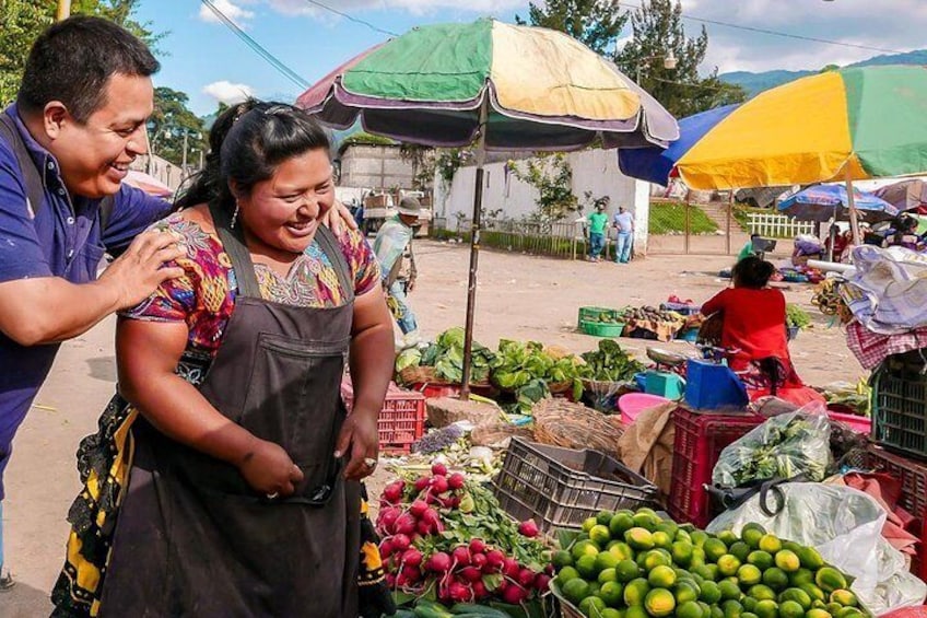 Guatemalan Cooking Class and Market Tour