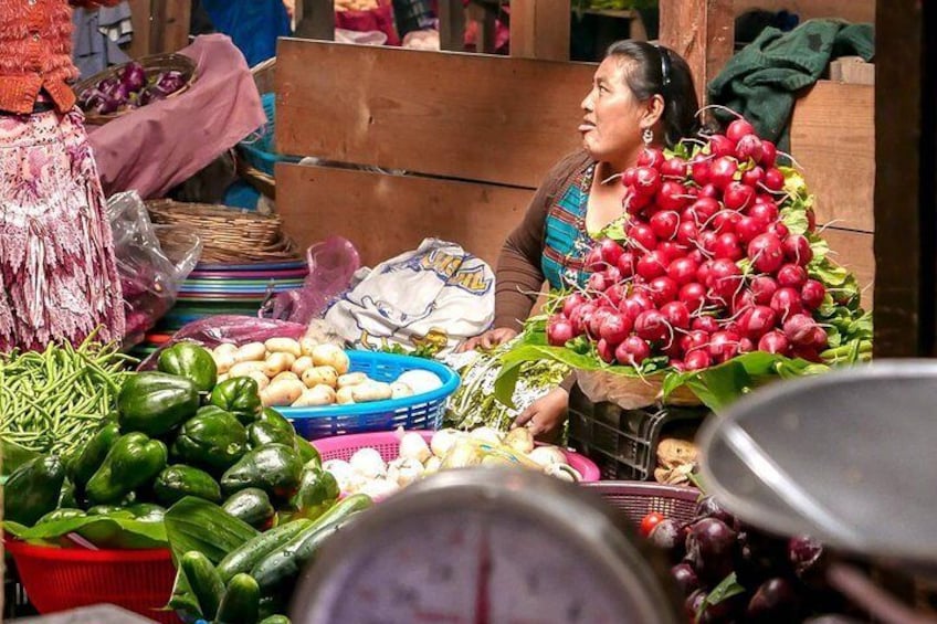 Guatemalan Cooking Class and Market Tour