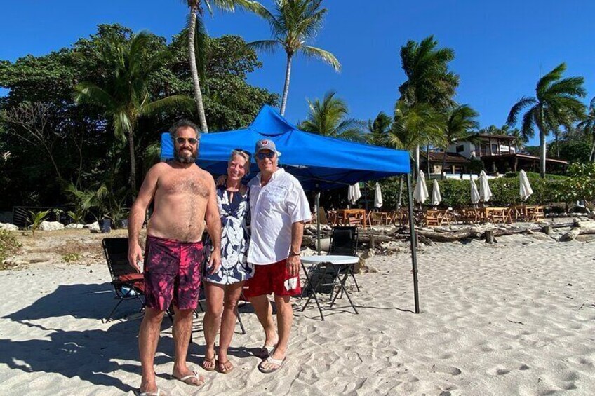 This is how happy people look when hey come to the beach along with our best concierge services!!
