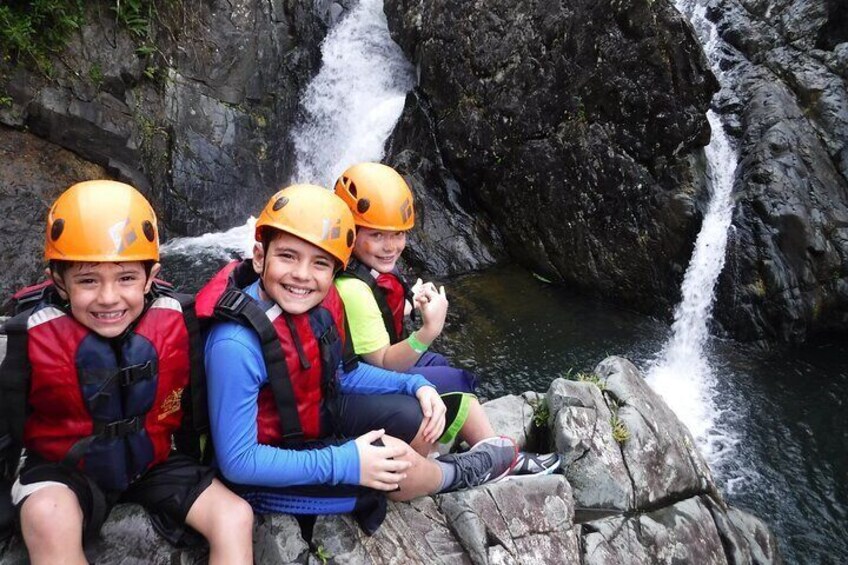 Small-Group Forest Waterfall Slides Adventure in Puerto Rico