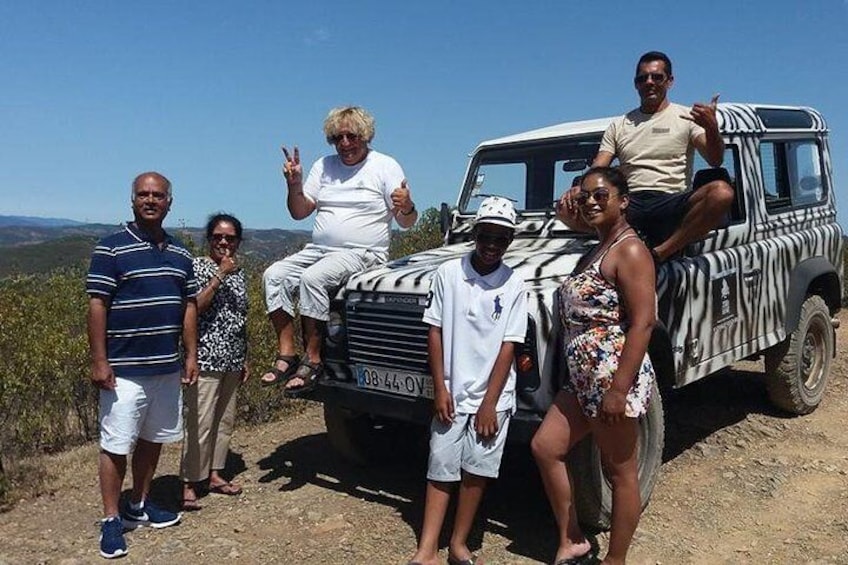 Happy guests at Zebra Safari