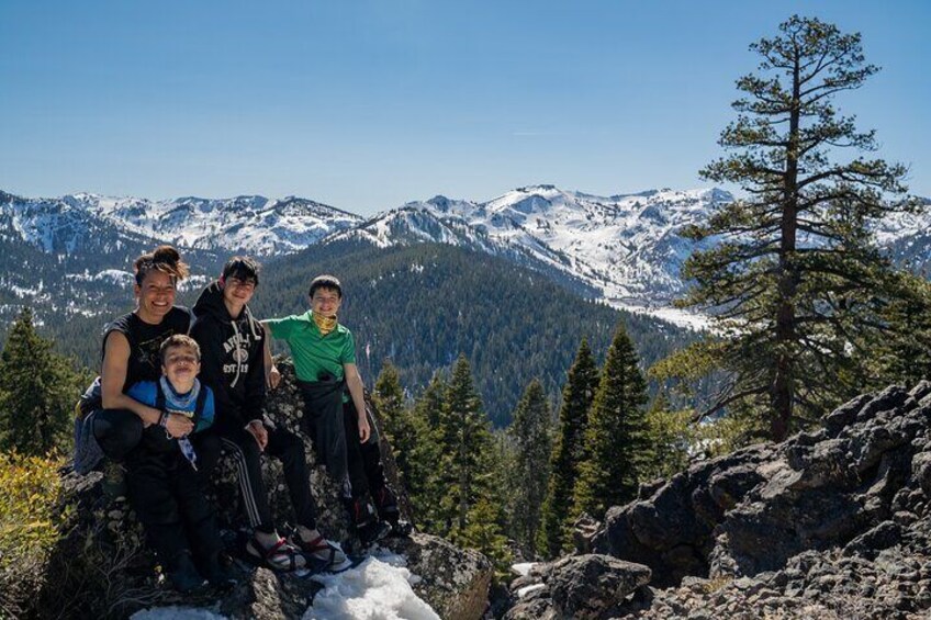 Palisades Tahoe From Snowshoe Tahoe Half Day Snowshoe Hike