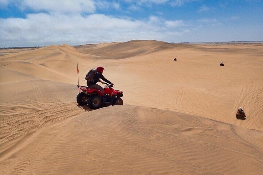 3-Hour Quad Biking and Sand-Boarding Combo from Swakopmund