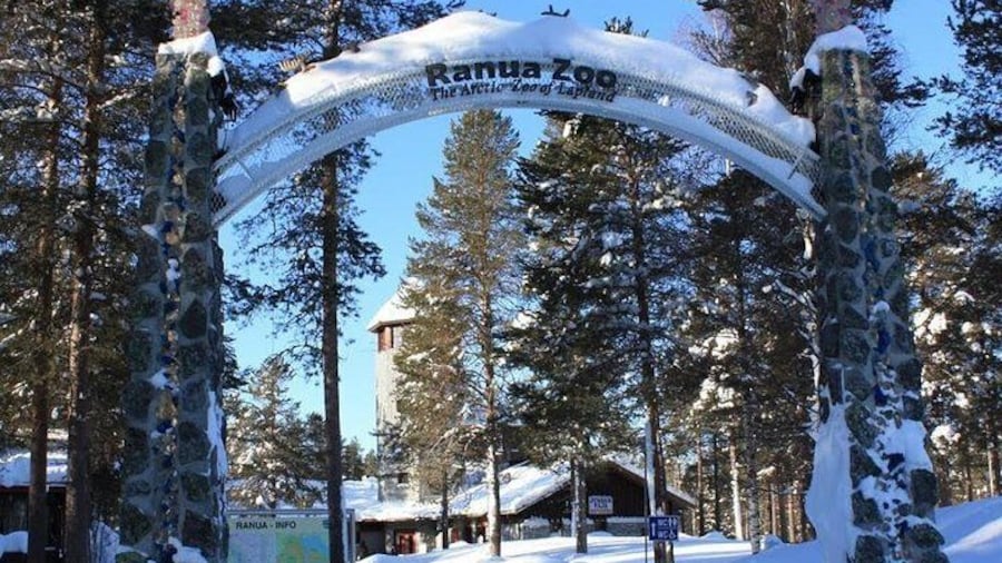 Ranua zoo main entrance
