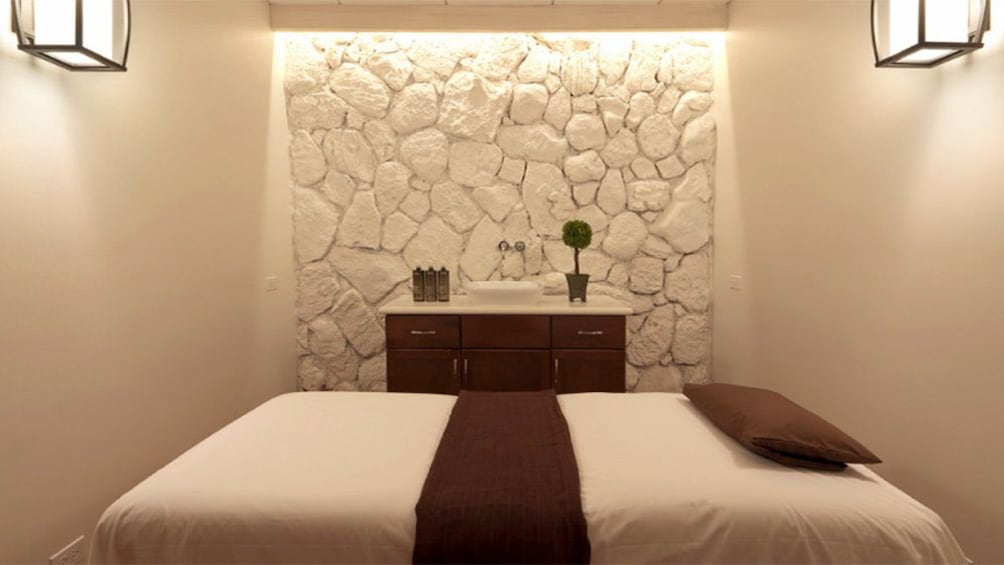 Massage bed at Royal Kaila Spa at the Marriott in Waikiki