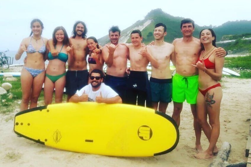 Surf lessons in LLanes