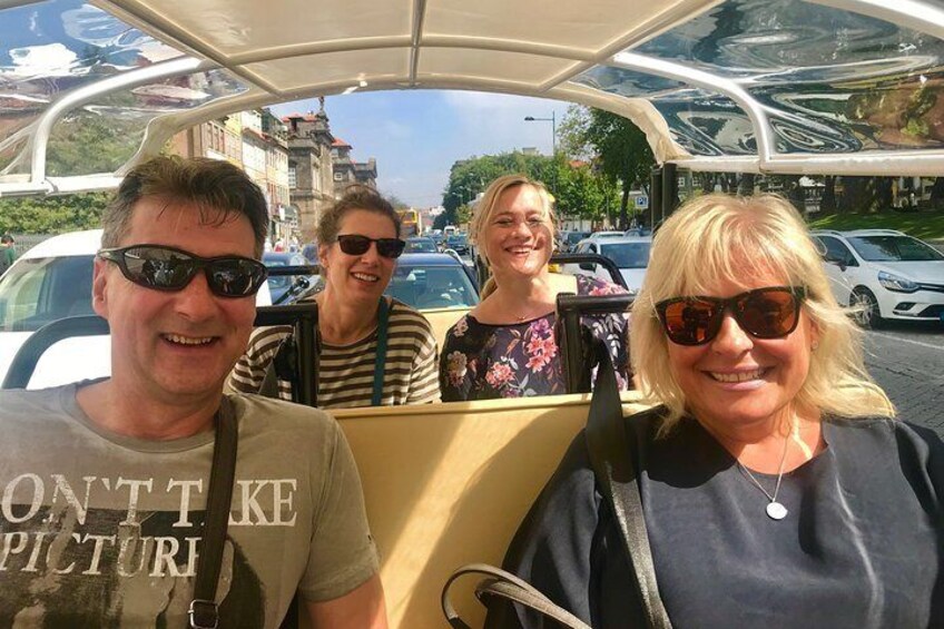 Porto Half-Day Tuk Tuk Private Tour with Lunch