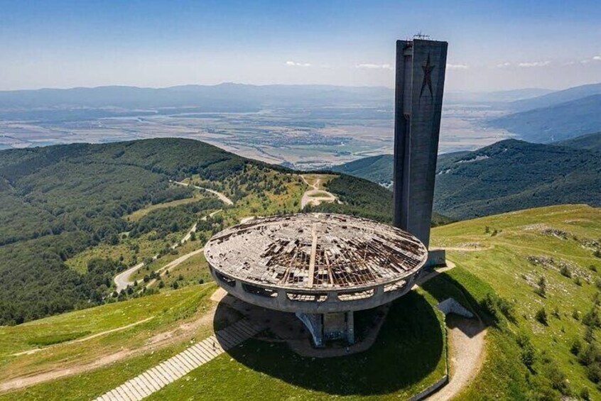 Buzludzha Monument and Tsarevets Fortress in Bulgaria Private