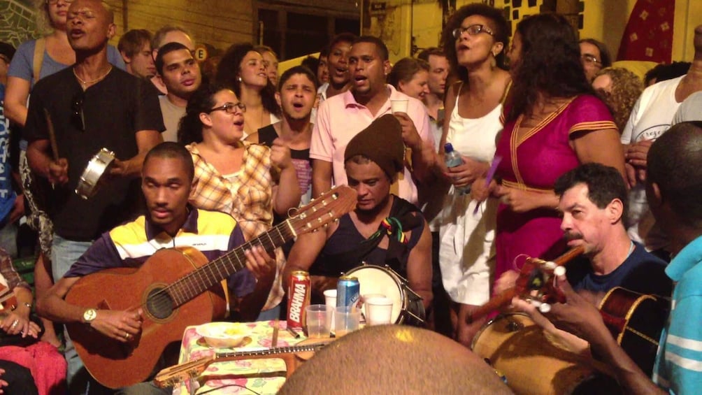 Pedra do Sal Samba Party with Caipirinhas