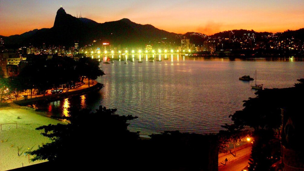 Sunset over Rio De Janeiro 