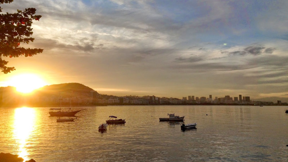 Sunset over Rio De Janeiro 