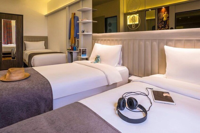 Ibis Styles Nairobi Hotel beds 