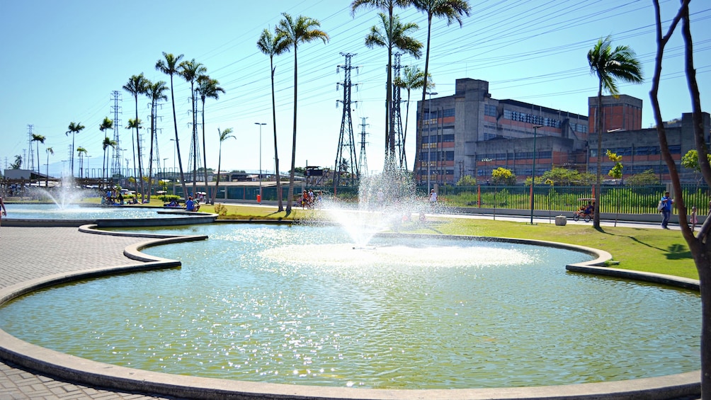 Fountains at Madureira Park in Rio de Janeiro