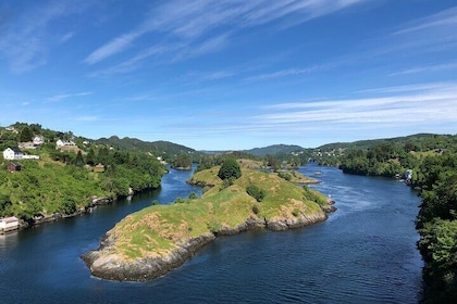 峡湾游船前往松恩峡湾和 Bøyabreen 冰川