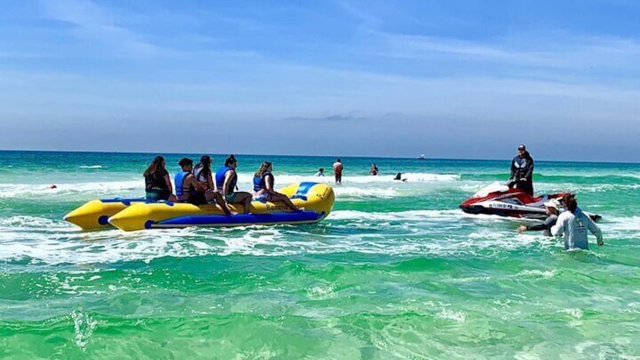 Experience the Emerald Coast behind Pompano Joe's in Miramar Beach!