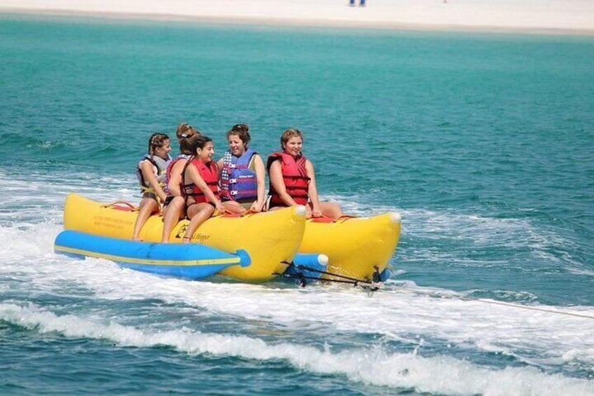 Banana Boat Rides are fun for the whole family! Let us be the highlight of your trip. 
