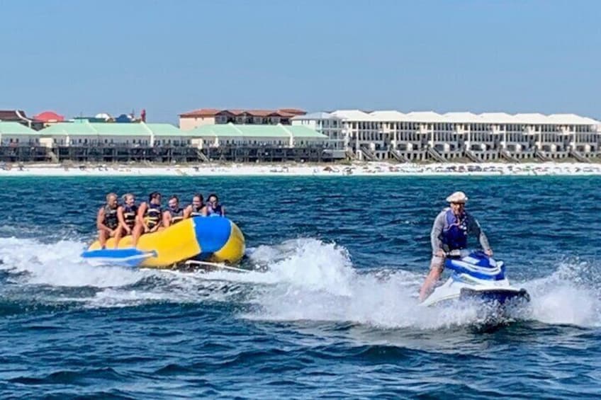 Come enjoy the fun! Conveniently located behind Pompano Joe's Seafood House in Destin. 