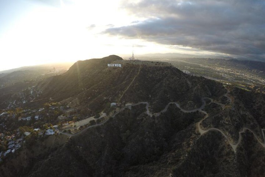 Hollywood Sign and Mt Lee 