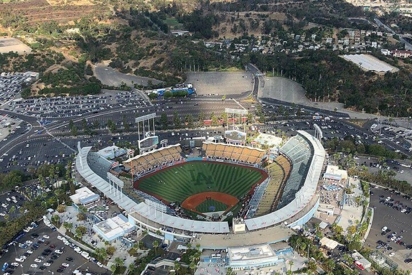Home of the Los Angeles Dodgers