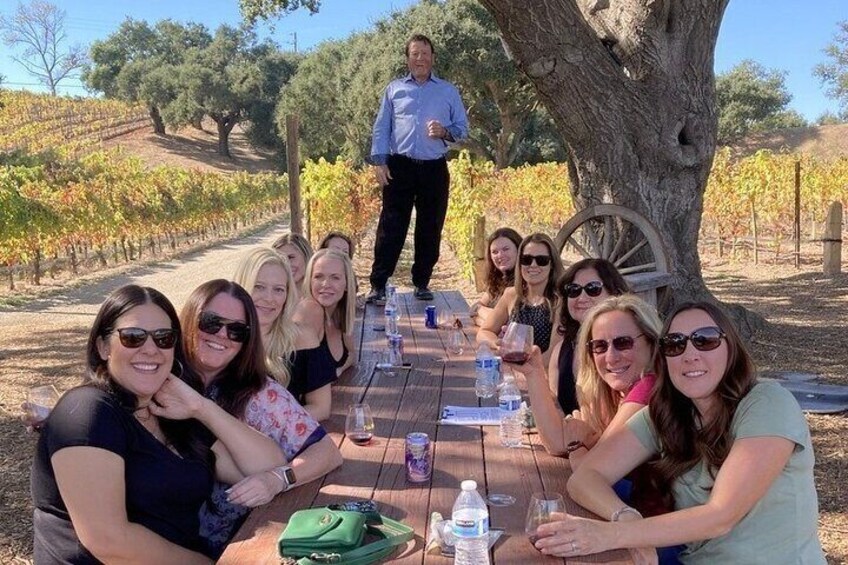 Private 6 hour Wine tour of the Santa Ynez Valley