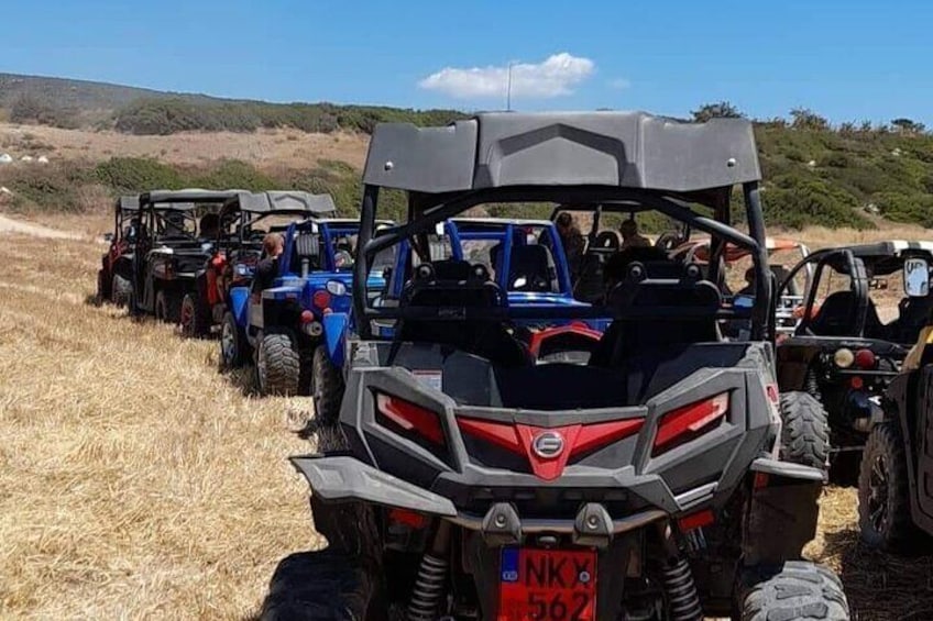 Quad/buggy tour Akamas and Adonis falls incl. Lunch and entrance 