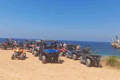 Quad/buggy tour Akamas and Adonis falls incl. Lunch and entrance