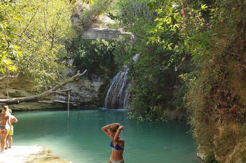 Quad/buggy tour Akamas and Adonis falls incl. Lunch and entrance 