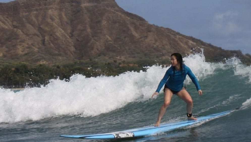 Private Group Surfing Lessons at Waikiki Beach