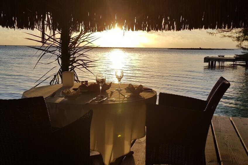 Lagoon Service Sunet & Motu Dinner