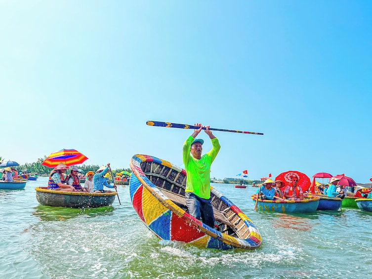 Basket Boat Ride Admission Ticket in Hoi An