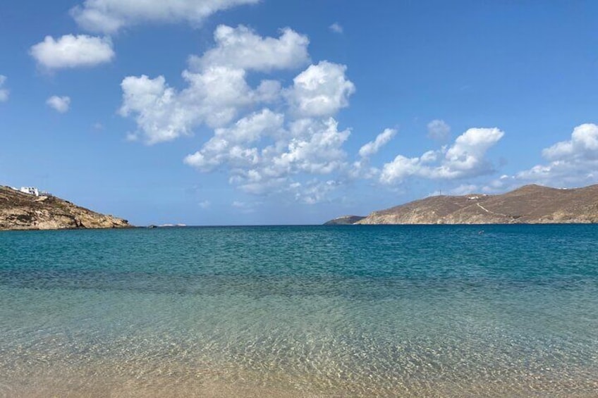 Mykonos South Coast with Snorkeling and Paradise beach
