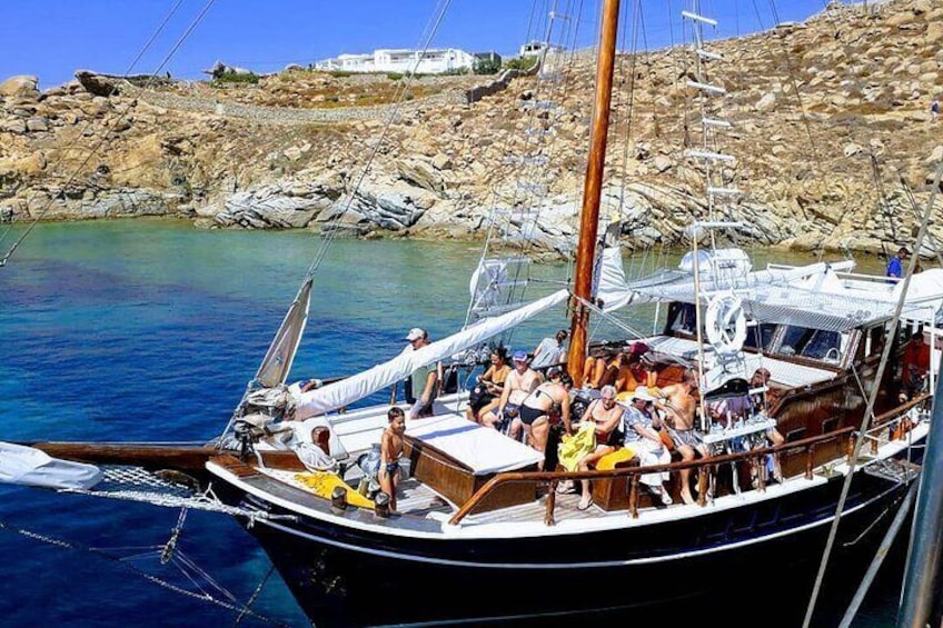 Mykonos South Coast with Snorkeling and Paradise beach