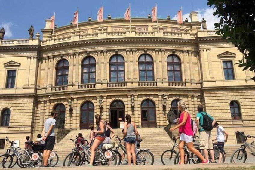 Prague City Bike Tour of New Town And Old Town