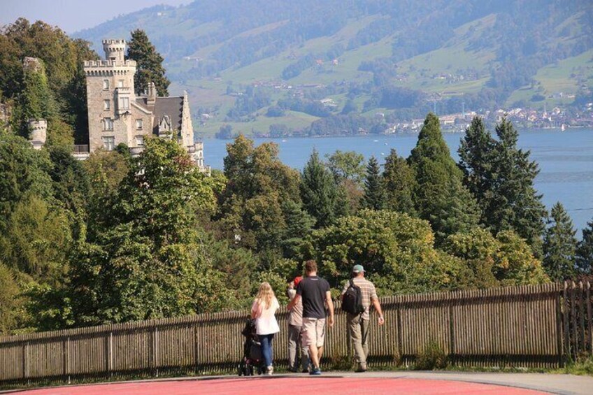 Lake Lucerne villas and castles cultural trail