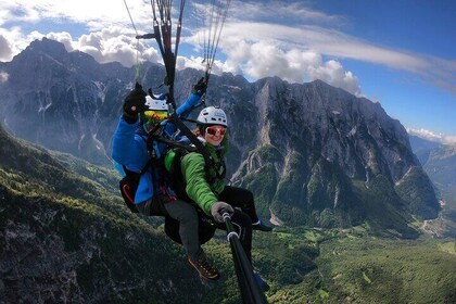 Private Paragliding Flight Experience over the Julian Alps