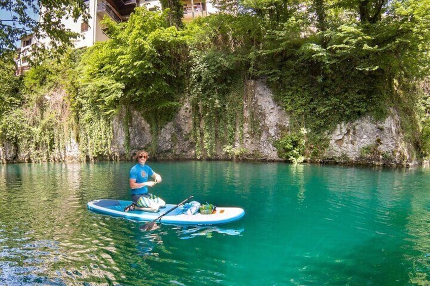Private Half Day Stand-up Paddle Boarding on the Soča River