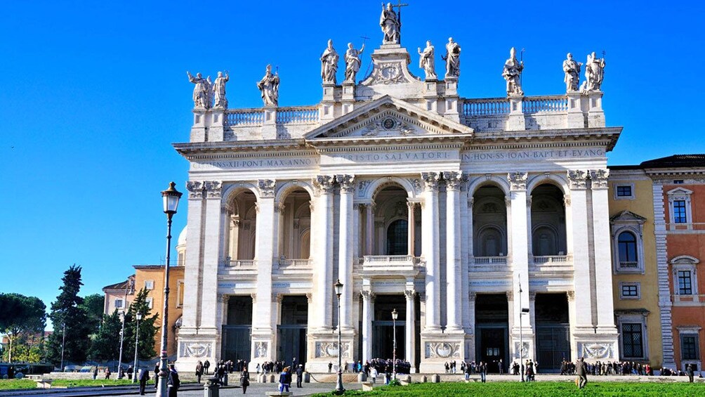 exploring historic architecture in Rome
