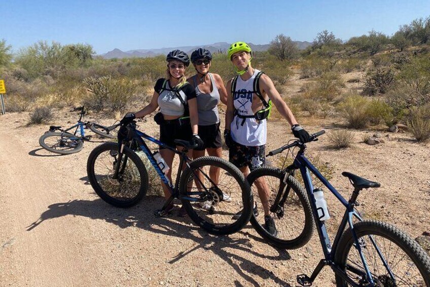 1-2 Hour Desert Guided Mountain Bike Tour